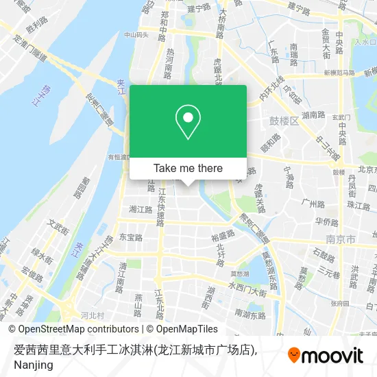 爱茜茜里意大利手工冰淇淋(龙江新城市广场店) map