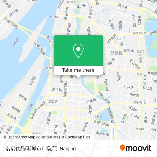 名创优品(新城市广场店) map