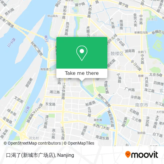 口渴了(新城市广场店) map