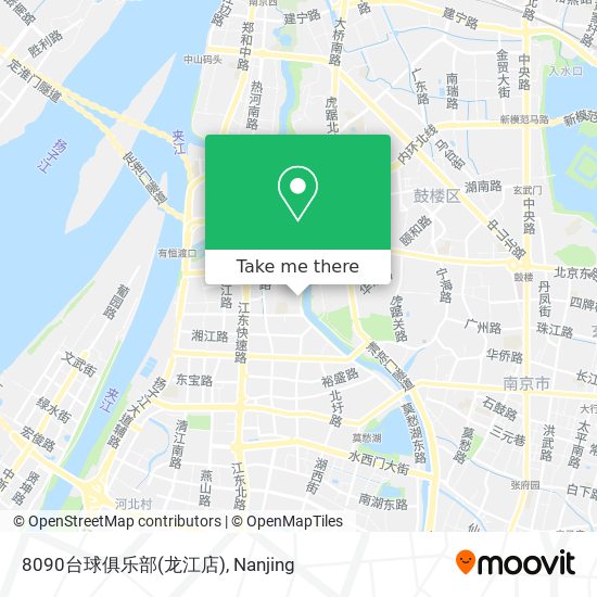 8090台球俱乐部(龙江店) map