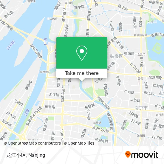龙江小区 map