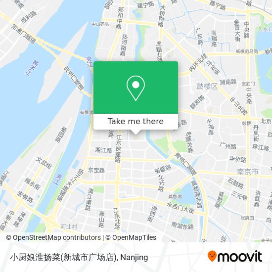 小厨娘淮扬菜(新城市广场店) map