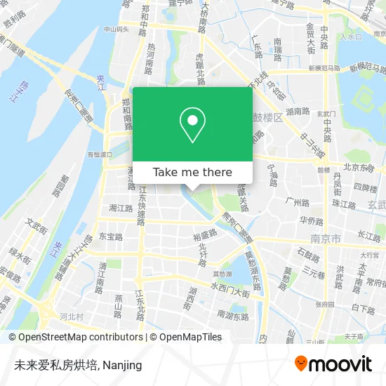 未来爱私房烘培 map