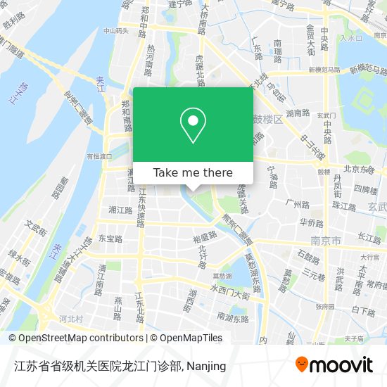 江苏省省级机关医院龙江门诊部 map