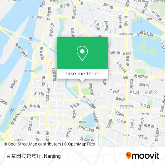 百草园宾馆餐厅 map