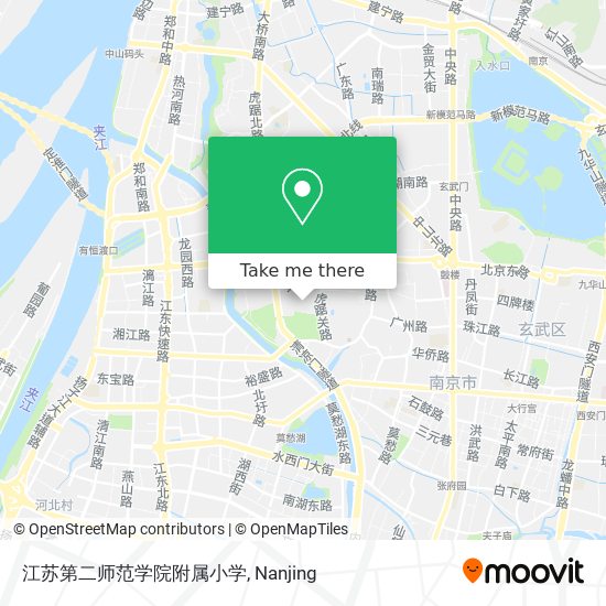 江苏第二师范学院附属小学 map