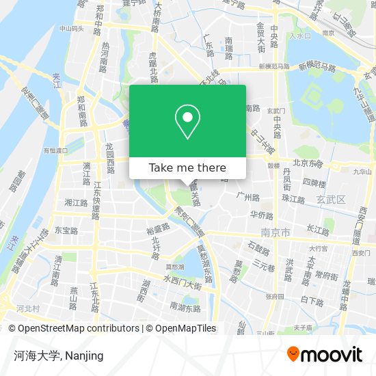 河海大学 map