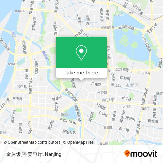 金盾饭店-美容厅 map