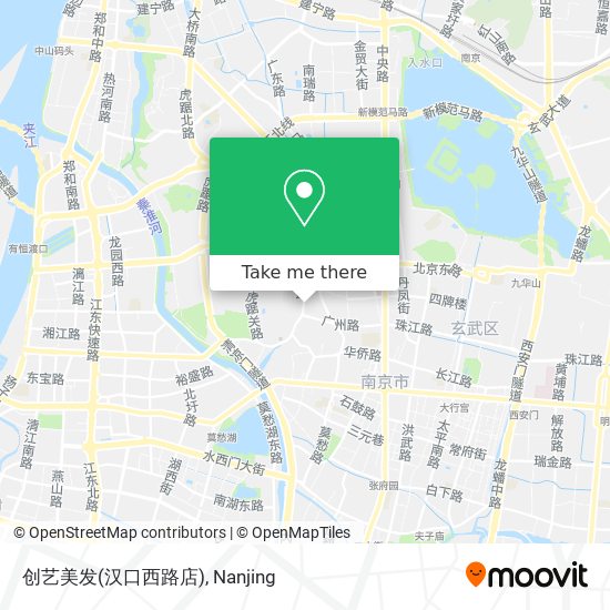 创艺美发(汉口西路店) map