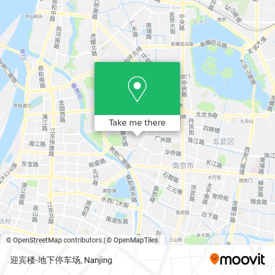 迎宾楼-地下停车场 map