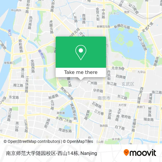 南京师范大学随园校区-西山14栋 map
