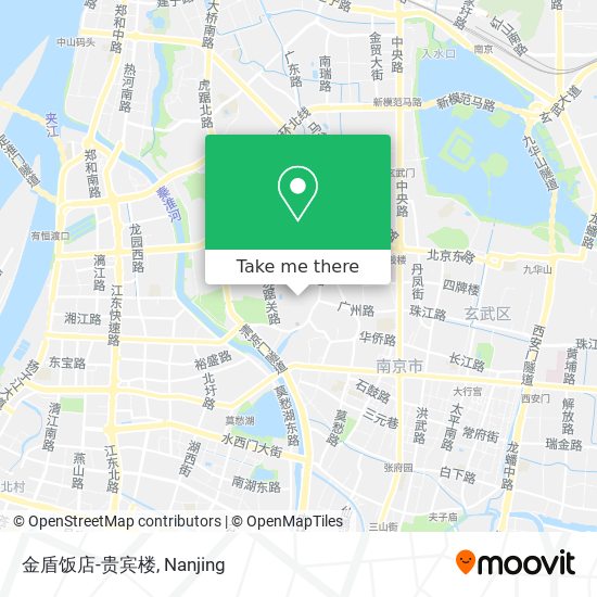 金盾饭店-贵宾楼 map
