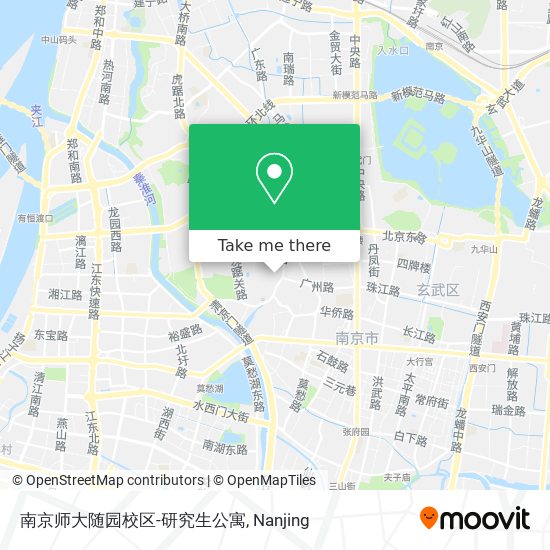 南京师大随园校区-研究生公寓 map