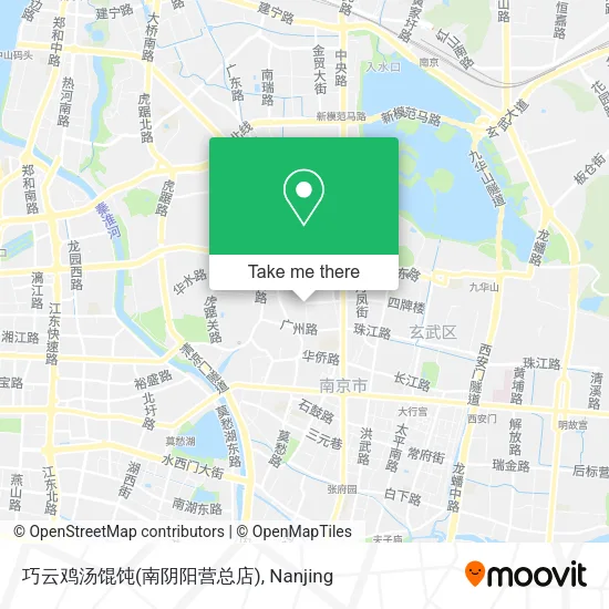 巧云鸡汤馄饨(南阴阳营总店) map