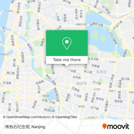 傅抱石纪念馆 map