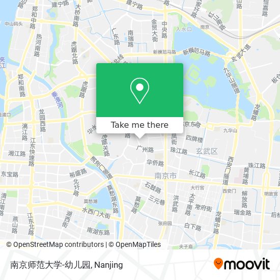 南京师范大学-幼儿园 map