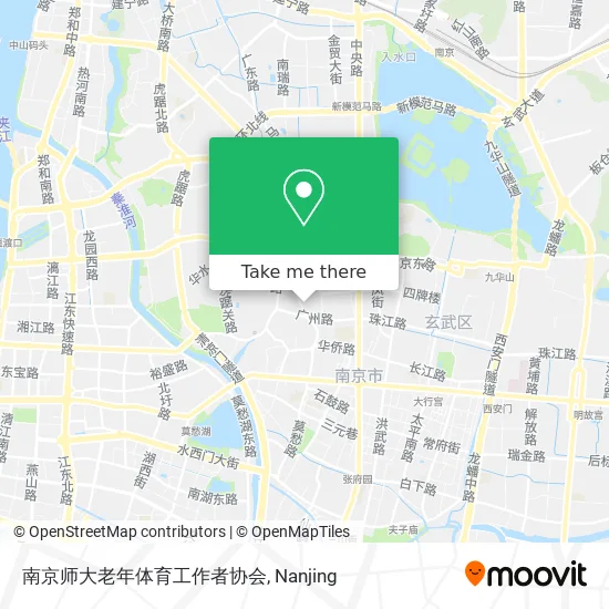 南京师大老年体育工作者协会 map