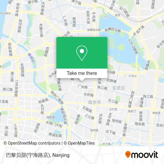 巴黎贝甜(宁海路店) map