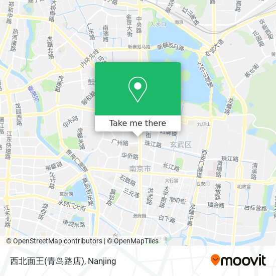 西北面王(青岛路店) map