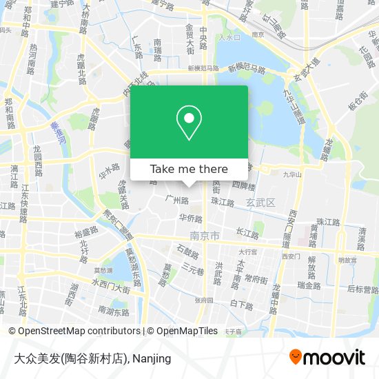 大众美发(陶谷新村店) map