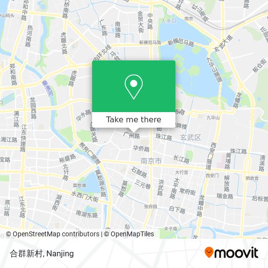 合群新村 map