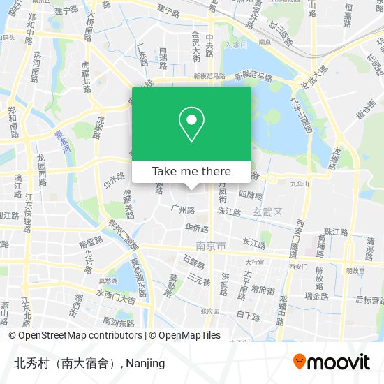 北秀村（南大宿舍） map