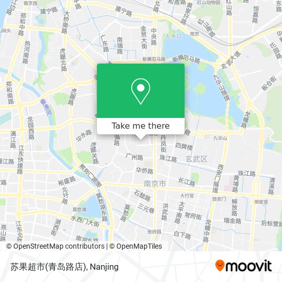 苏果超市(青岛路店) map