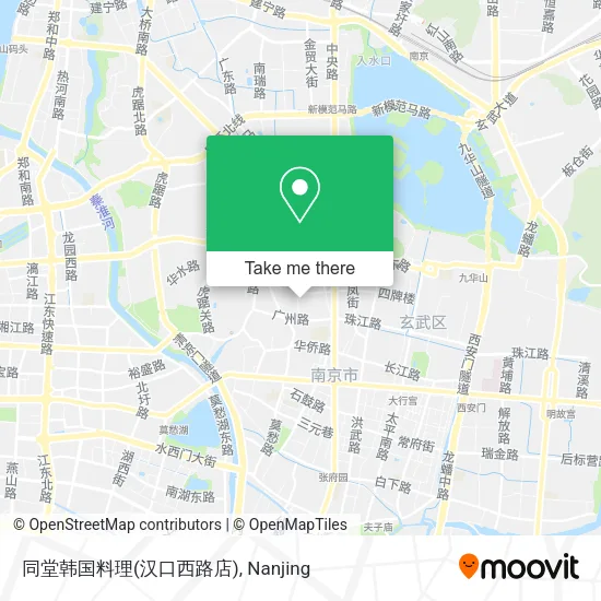 同堂韩国料理(汉口西路店) map