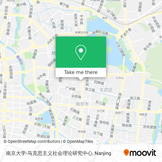 南京大学-马克思主义社会理论研究中心 map