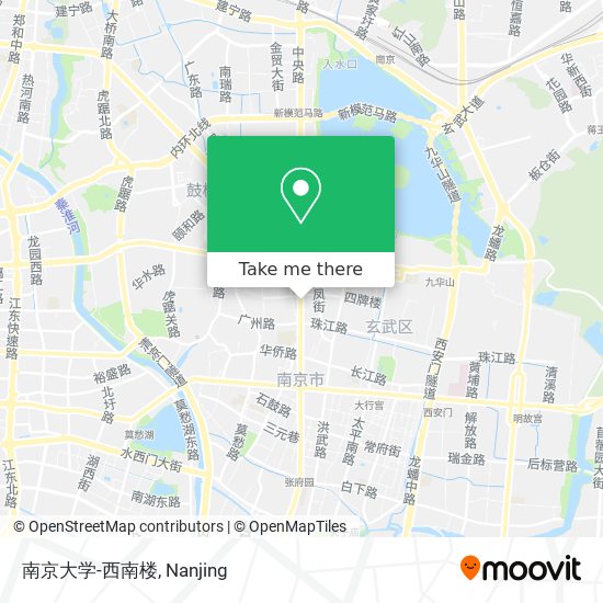 南京大学-西南楼 map
