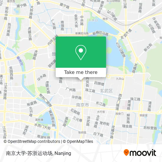 南京大学-苏浙运动场 map