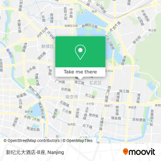 新纪元大酒店-B座 map