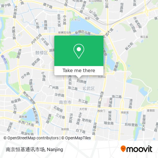 南京恒基通讯市场 map