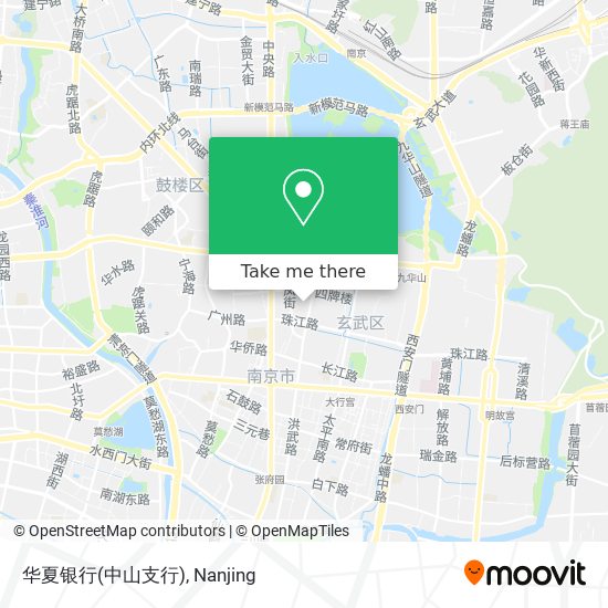 华夏银行(中山支行) map