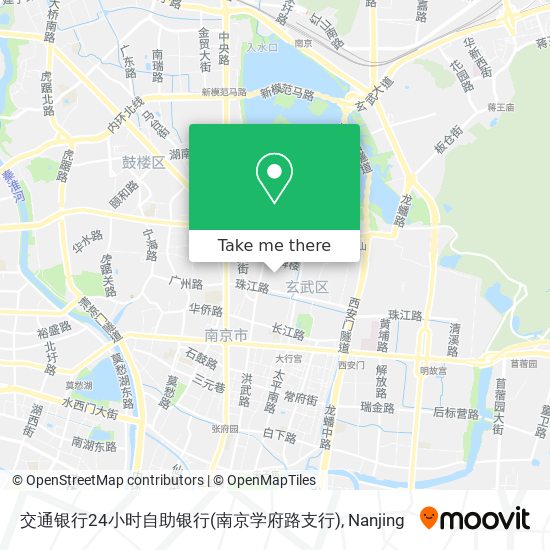 交通银行24小时自助银行(南京学府路支行) map