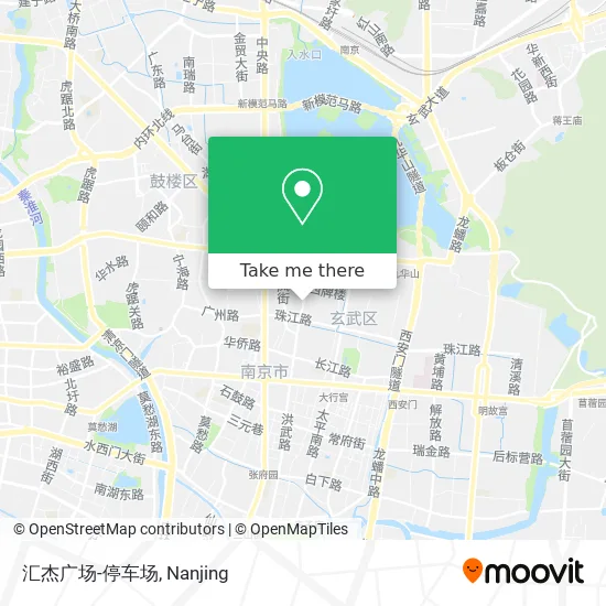 汇杰广场-停车场 map