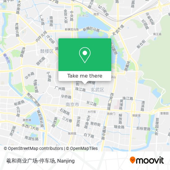 羲和商业广场-停车场 map