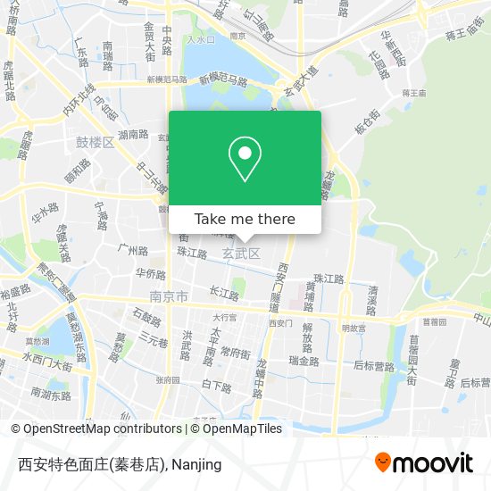 西安特色面庄(蓁巷店) map