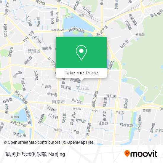 凯勇乒乓球俱乐部 map