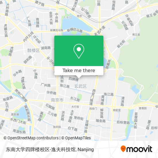 东南大学四牌楼校区-逸夫科技馆 map