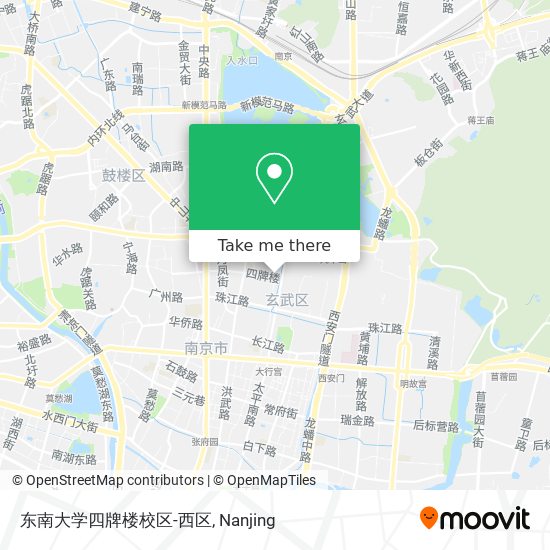 东南大学四牌楼校区-西区 map