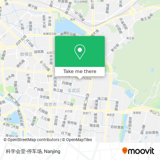 科学会堂-停车场 map