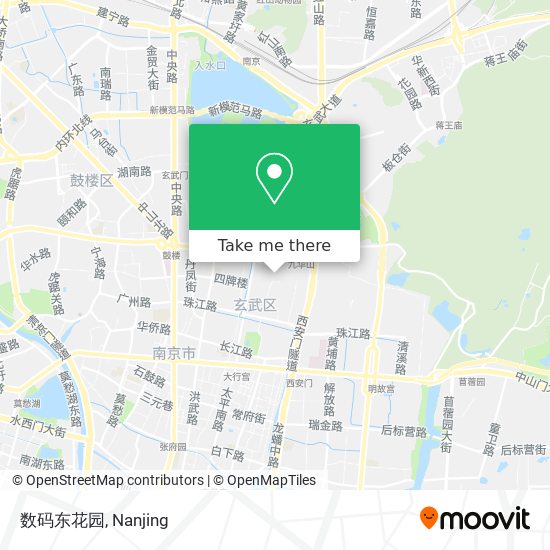 数码东花园 map