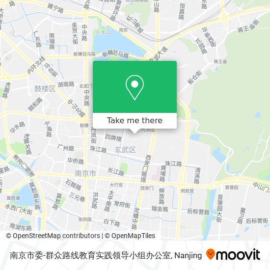 南京市委-群众路线教育实践领导小组办公室 map