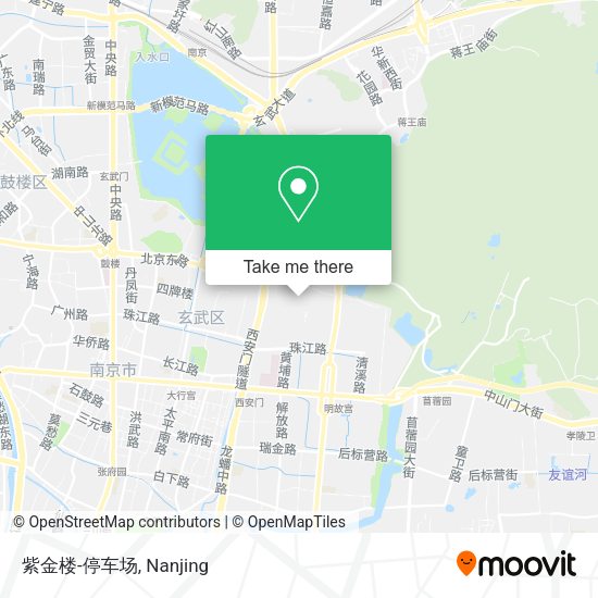 紫金楼-停车场 map