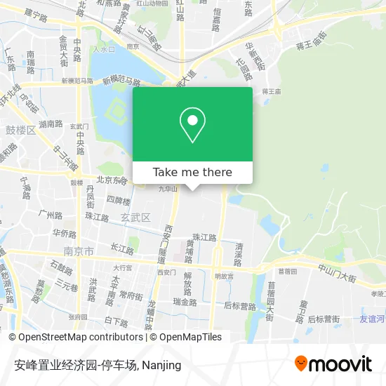 安峰置业经济园-停车场 map