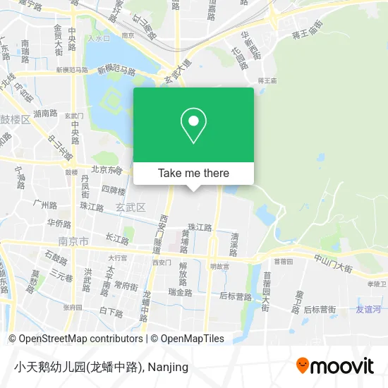 小天鹅幼儿园(龙蟠中路) map