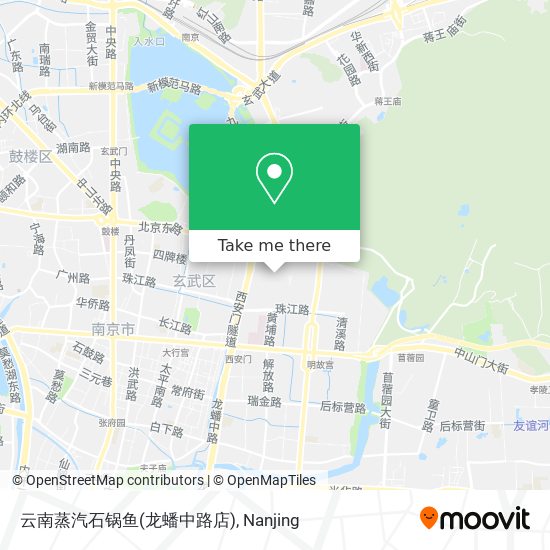 云南蒸汽石锅鱼(龙蟠中路店) map