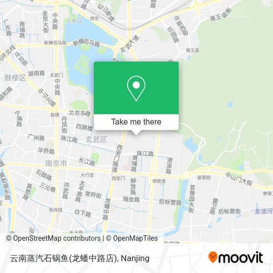云南蒸汽石锅鱼(龙蟠中路店) map