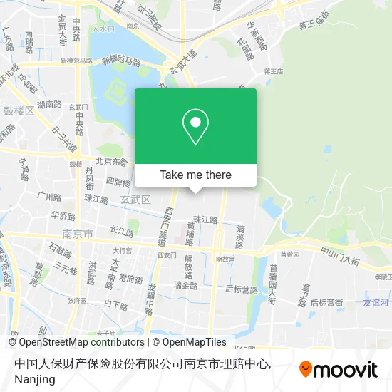 中国人保财产保险股份有限公司南京市理赔中心 map